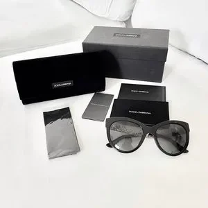 DOLCE & GABBANA DG4211 FILIGRANA D&G Elegant Black and Gold Sunglasses Dolce & Gabbana | Accessories | Rare Round Dolce Gabbana  main image 4